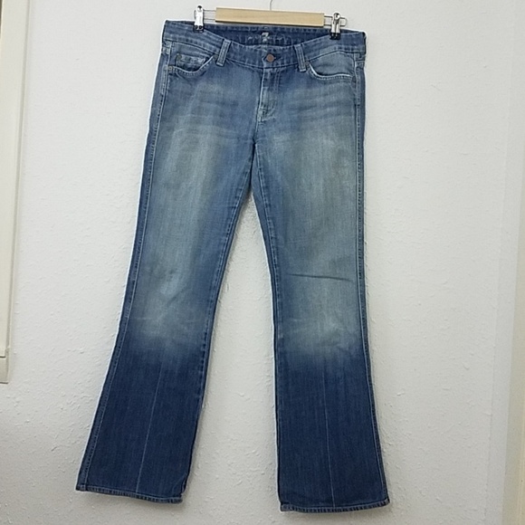 7 for all mankind jeans "A" pocket sz 30 - Picture 3 of 6